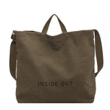 Birdie Large Casual Canvas Tote - 4 Colors watereverysunday