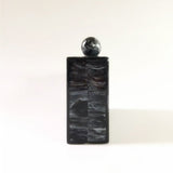 Black Marble Acrylic Evening Box Clutch watereverysunday