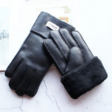 Sheepskin Shearling Wool Fur Gloves 