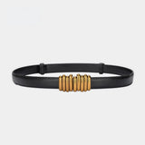 Emma Golden Lines Knot Belt