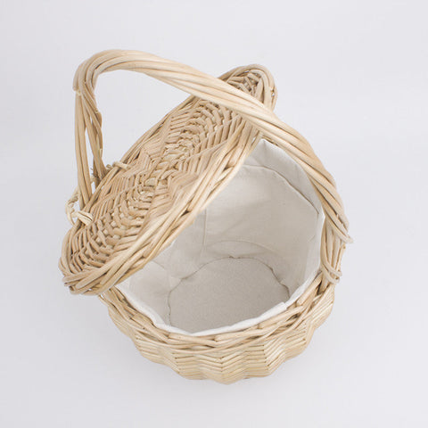 Bohemian Jane Birkin Style Mini Basket Bag