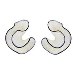 Boho Irregular Flower Petal Resin Earrings