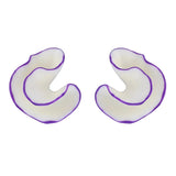 Boho Irregular Flower Petal Resin Earrings