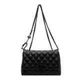 Brigit Quilted Leather-Look Shoulder Bag