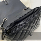 Brigit Quilted Leather-Look Shoulder Bag