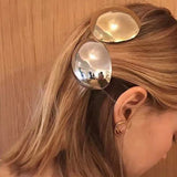 Bubble Barrette Hair Clips - Gold or Silver watereverysunday
