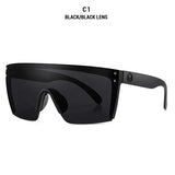 Michelle Reflective Visor Shield Sunglasses