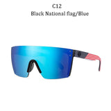Michelle Reflective Visor Shield Sunglasses