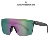 Michelle Reflective Visor Shield Sunglasses