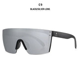 Michelle Reflective Visor Shield Sunglasses