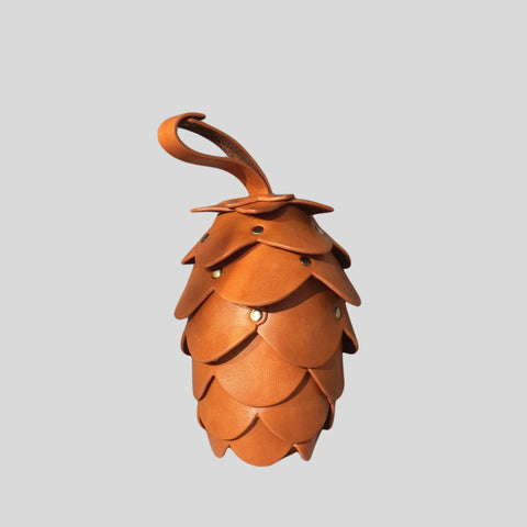 Calla Pinecone Mini Wrist Clutch Bag