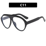 Cara Retro Oval Sunglasses