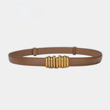 Emma Golden Lines Knot Belt