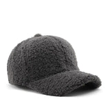 Casey Faux Lambswool Baseball Hat