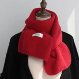Casual Solid Color Cashmere Scarves