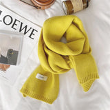 Casual Solid Color Cashmere Scarves