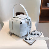 Catori Paneled Dumpling Mini Bags - 5 Colors watereverysunday