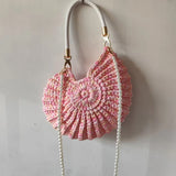Cecille Conch Crochet Bag - Mosaic