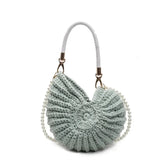 Cecille Conch Crochet Bag - Classic