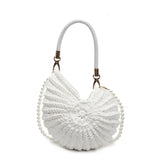Cecille Conch Crochet Bag - Classic