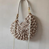 Cecille Conch Crochet Bag - Mosaic
