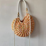 Cecille Conch Crochet Bag - Mosaic