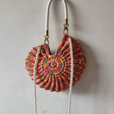 Cecille Conch Crochet Bag - Mosaic
