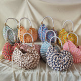 Cecille Conch Crochet Bag - Mosaic