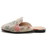 Celeste Coral Reef Sequin Mule Slippers - 2 Colors watereverysunday
