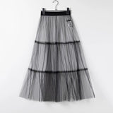 Celestine Layered Tulle Maxi Skirt
