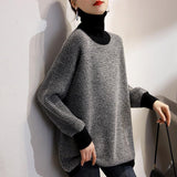 Cider Two Tone Turtleneck Sweaters - 2 Colors watereverysunday