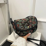 Clara Vintage Tapestry Upper Mini Crossbody Bag