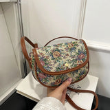 Clara Vintage Tapestry Upper Mini Crossbody Bag