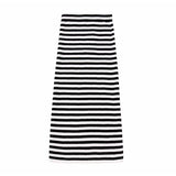 Clarissa Breton Stripe Knit Top and Skirt Set watereverysunday