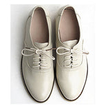 Classic Solid Color Genuine Leather Oxford Brogues - 5 Colors watereverysunday