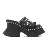 Cleo Chunky Platform Boho Mules