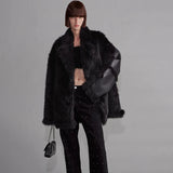 Cressida Faux Half Shearling Coat