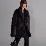 Cressida Faux Half Shearling Coat