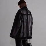 Cressida Faux Half Shearling Coat