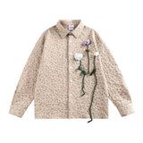 Daisy Bloom Lace Textured Shirt