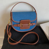 Damien Retro Saddle Mini Flap Bag