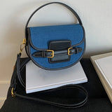 Damien Retro Saddle Mini Flap Bag