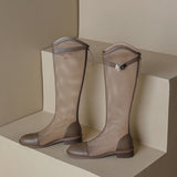 Dani Mesh Knee High Boots - 5 Colors watereverysunday