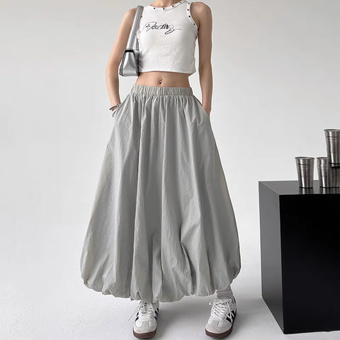 Danica Balloon Maxi Skirts – watereverysunday Danica Balloon Maxi Skirts – watereverysunday