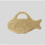 Defina Fish Crochet Clutch Bag