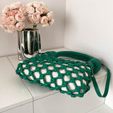 Defini Big Knotted Net Baguette Bags - 4 Colors. watereverysunday