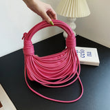 Defini Sculptural Cascading Cords Bag