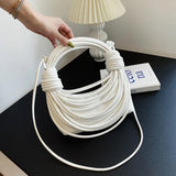 Defini Sculptural Cascading Cords Bag