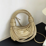 Defini Sculptural Cascading Cords Bag