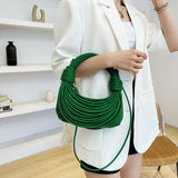 Defini Sculptural Cascading Cords Bag